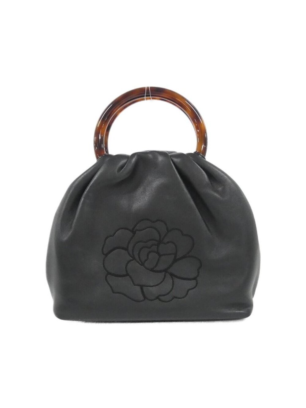 Chanel Vintage Bag Handbag Black